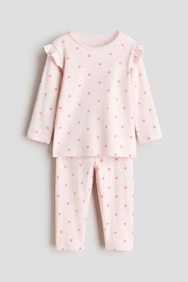 Printed cotton pyjamas - 1