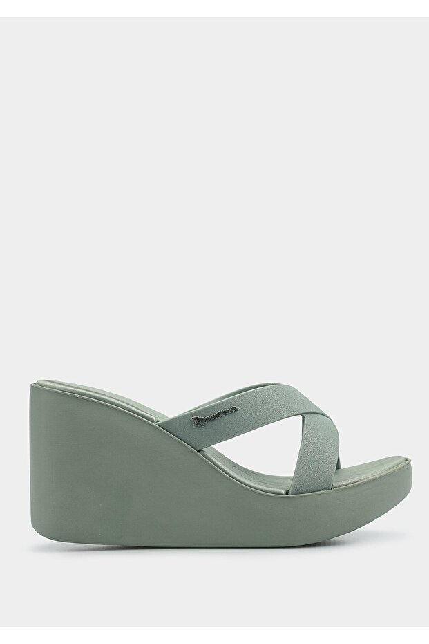 Green Women's Beach Slippers