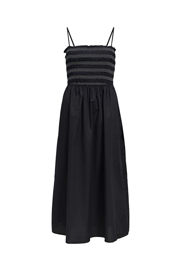 Kleid Gesmoktes Träger - 2