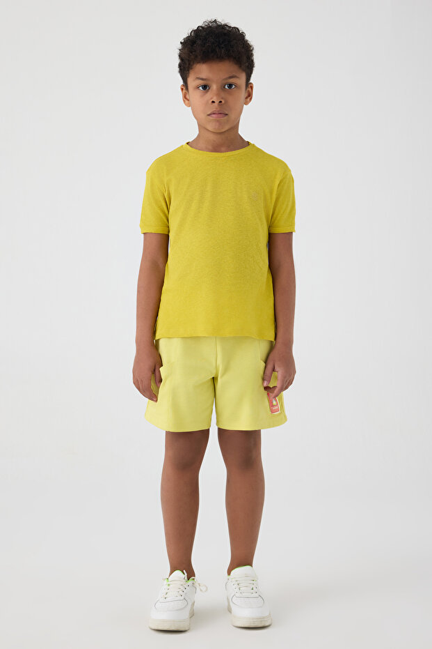 Boy Mustard Tshirt
