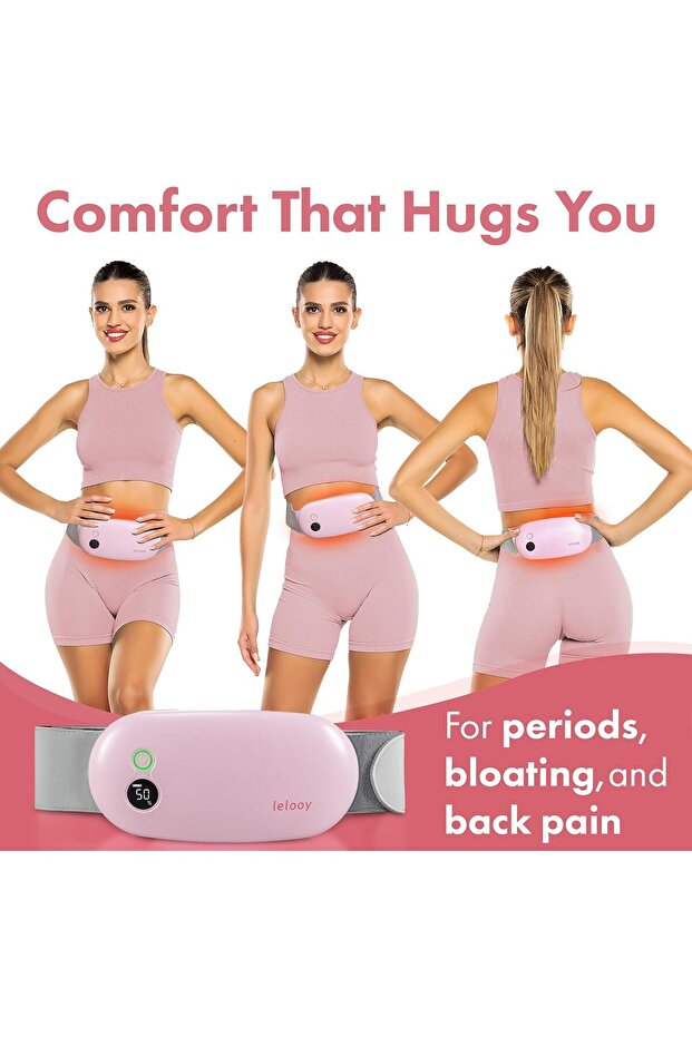 LELOOY Portable Cordless Heating Pad - 2
