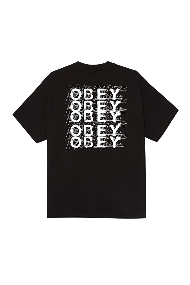 SCRIBBLE TEE ΜΑΥΡΟ Μ - 2