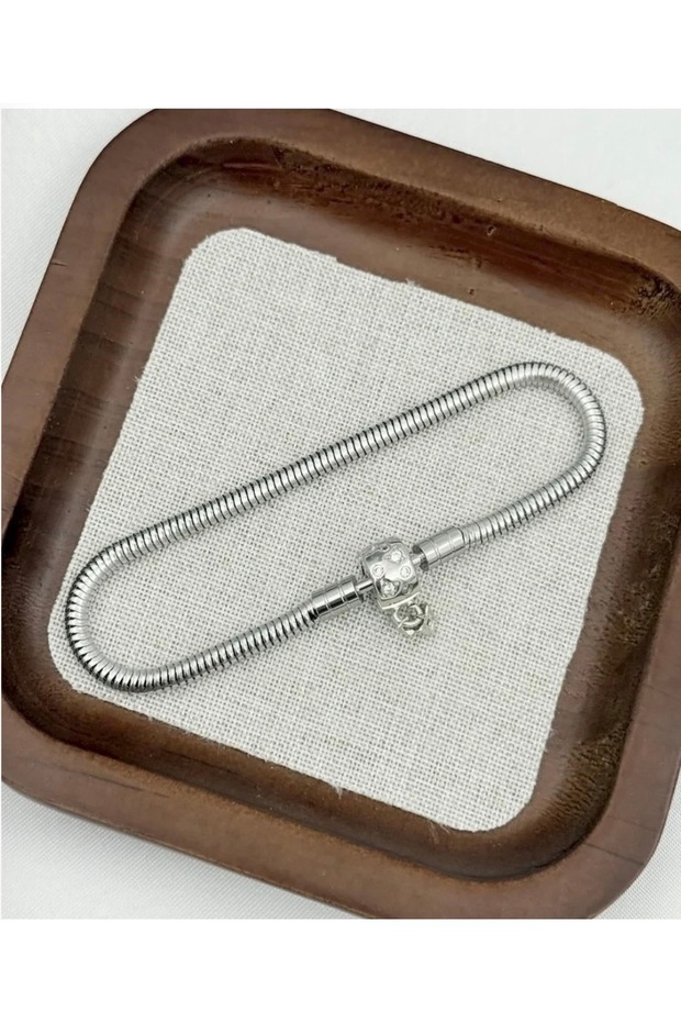 Steel P*Ndora Bracelet