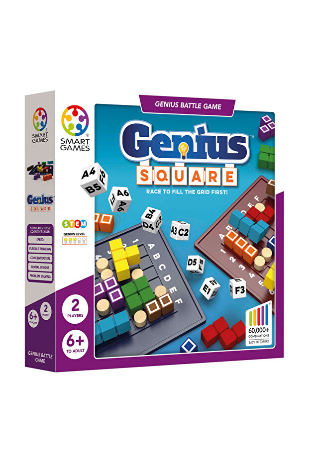 SmartGames Zeka Oyunu Genius Square SGHP0001 - 1