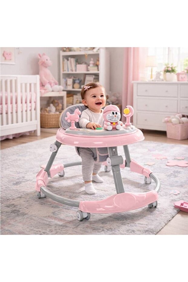 Model Walker Pisică Roz - 2