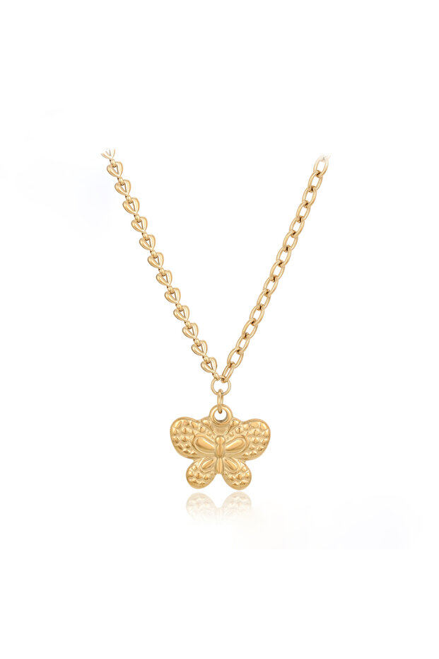 Lantisor fluturas placat aur - 1