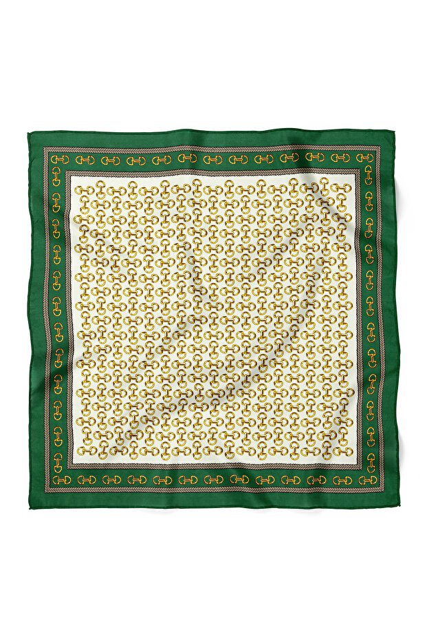 Chain Pattern Scarf Bandana 70X70 cm