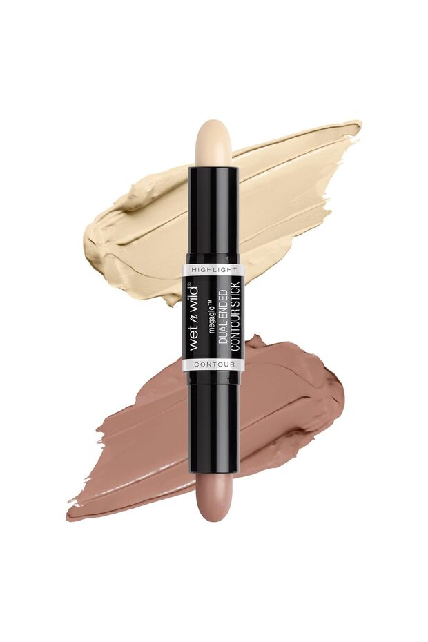 MegaGlo Dual-Ended Contour Stick, Light Medium, Cruelty-Free