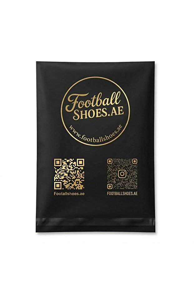 Premium Matte Black & Gold Metallic Poly packing bag