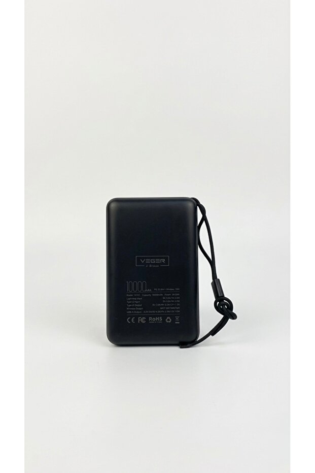 MagOn 10000mAh Magnetic Wireless Power Bank, PD 20W Fast Charging, 15W MagSafe Compatible