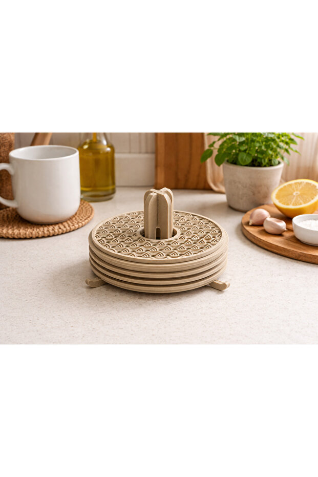Modern Design Coasters - Set of 4