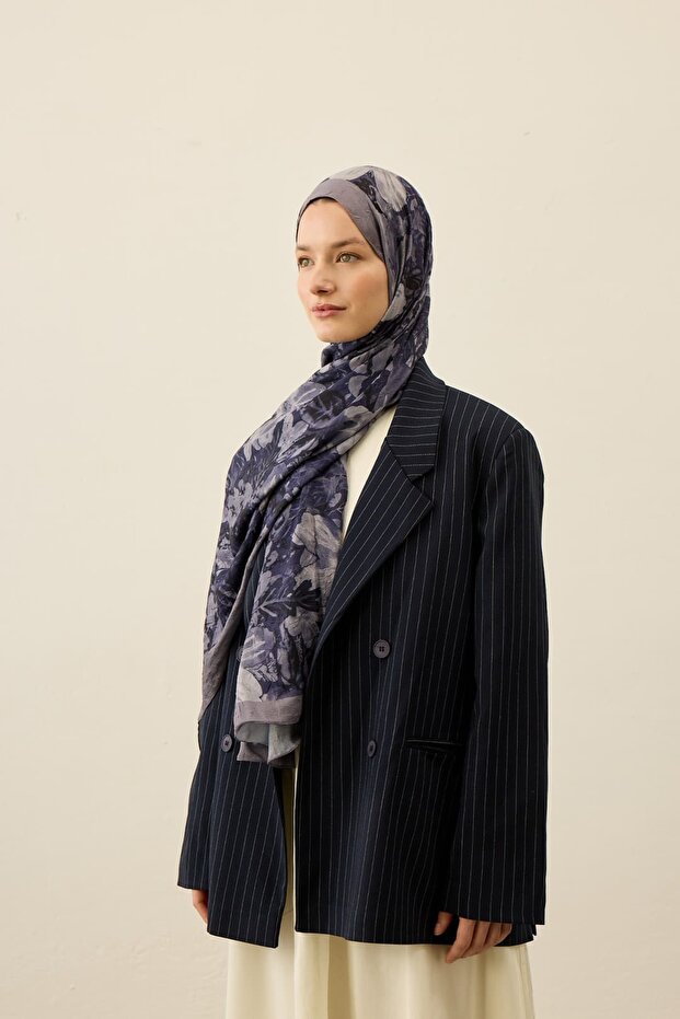Violet Liva Modal Kraş Shawl