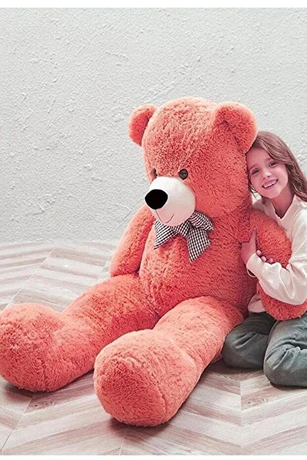 180-190 cm Giant Boy Cute Plush Bear with Bow Tie - Special Gift for Lover, Spouse, or Friend