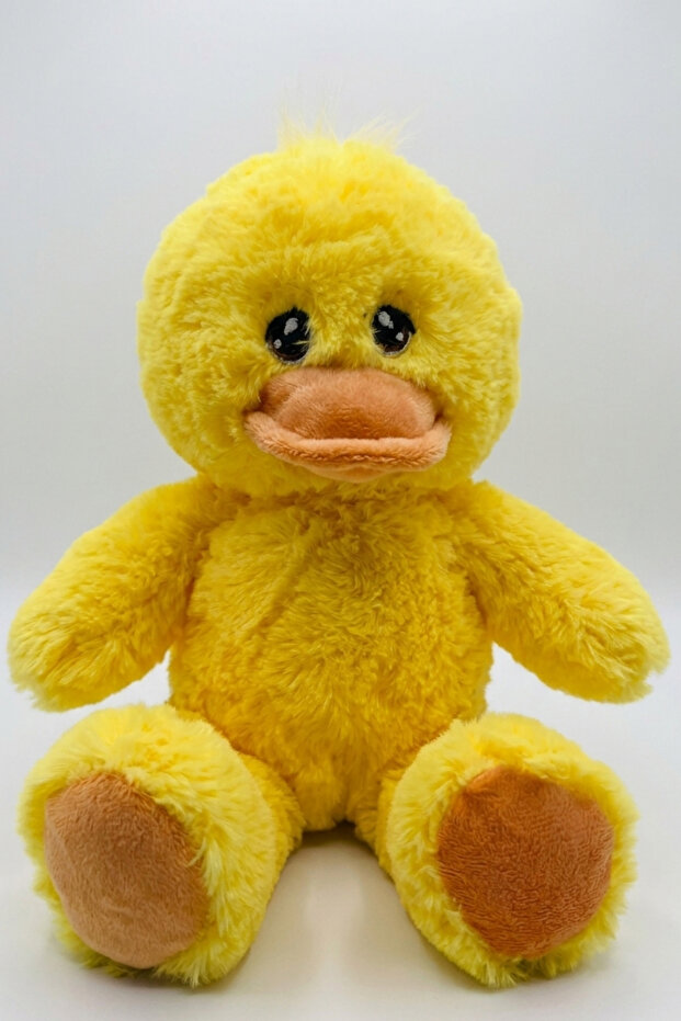 Soft Plush Duck 25 cm - Adorable Yellow Duck Sleeping and Playmate