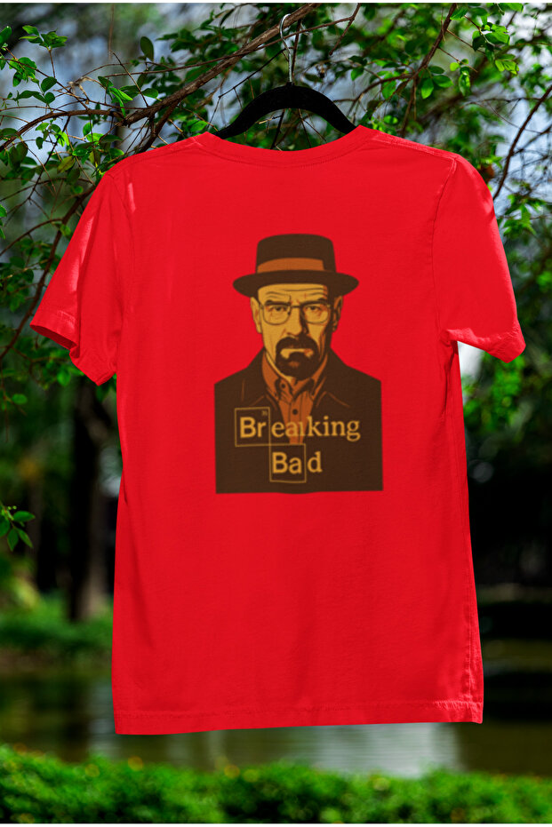 Breaking Bad Series Printed Circular Neck Cotton Oversize Fit Unisex Short Sleeve T-Shirt