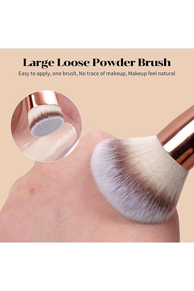 7pcs Makeup Brush Set Double Sided Kabuki Makeup Brushes Contour Brush for Foundation Liquid