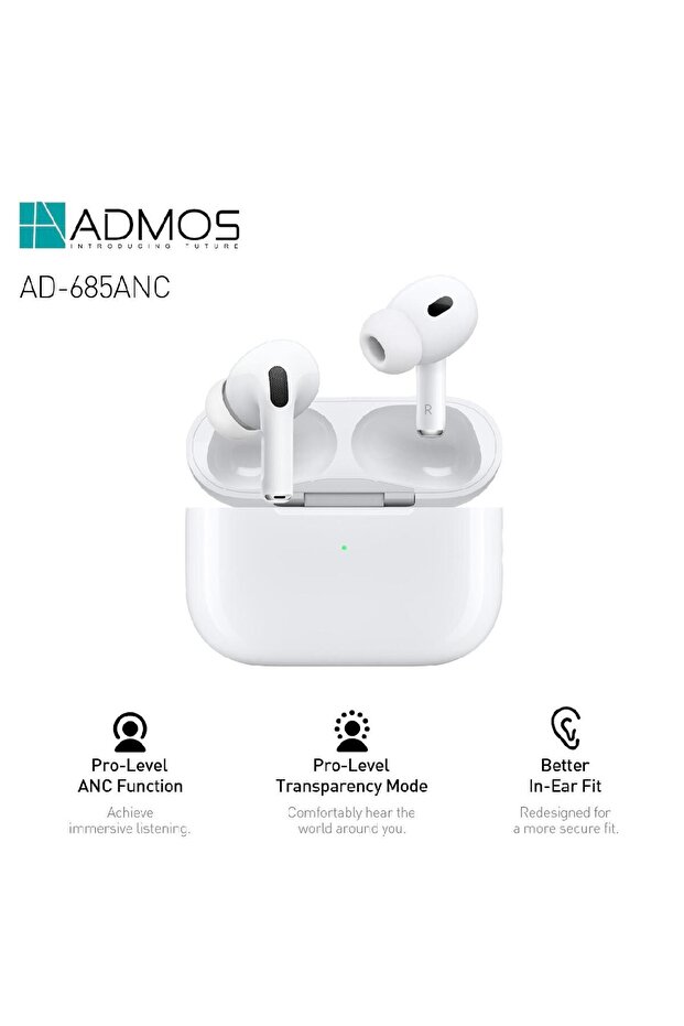 سماعات أذن لاسلكية حقيقية AD-685ANC