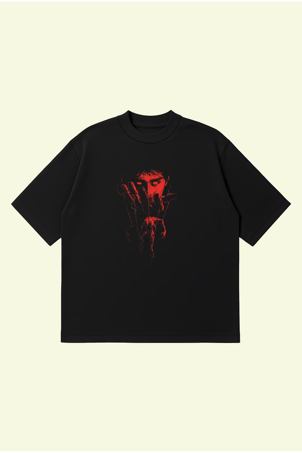 Stranger Things Boxy Fit Oversize Unisex 100% Cotton Tshirt – Printed T-Shirt | Streetwear