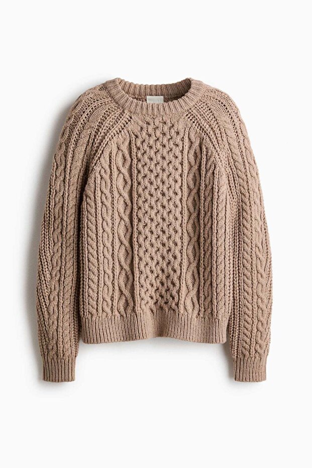 Cable-knit jumper - 5