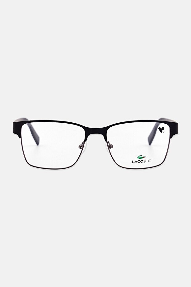 Men L2286 Square Eyeglasses, Black