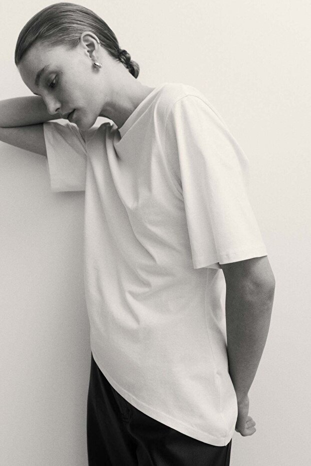 Draped T-shirt