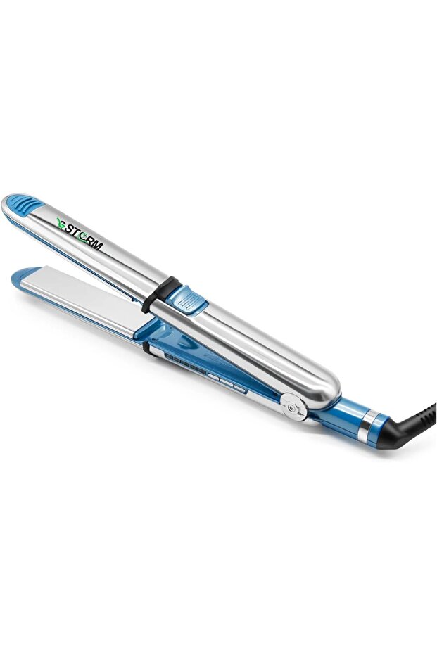 GStorm Hair Straightener and Curler 2 in 1 with Fast Heating, Pro Nano Titanium Hair Straightener
