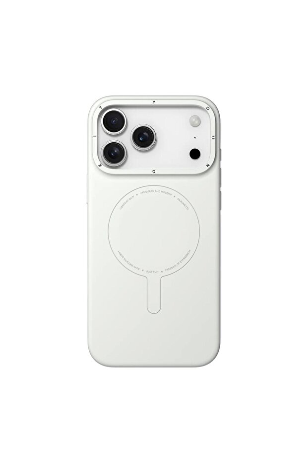 iPhone 17 Pro MORANDI Series MLDcx Magnetic Silicone Back Case