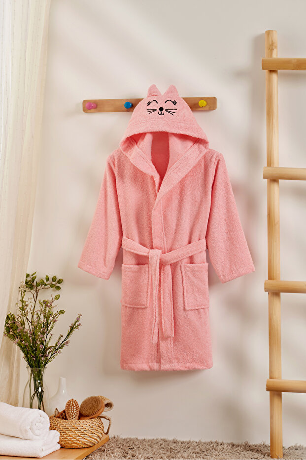 Cute Animal Themed Bathrobe for Girls, Boys (Cotton, Hooded and Soft)