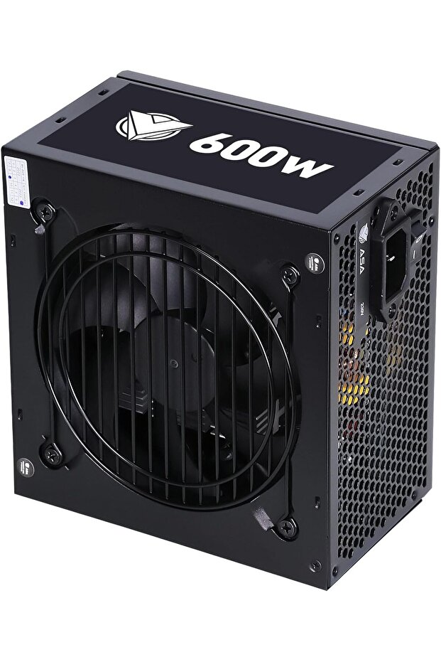 600W Fully Modular Low-Noise Power Supply Unit - Black