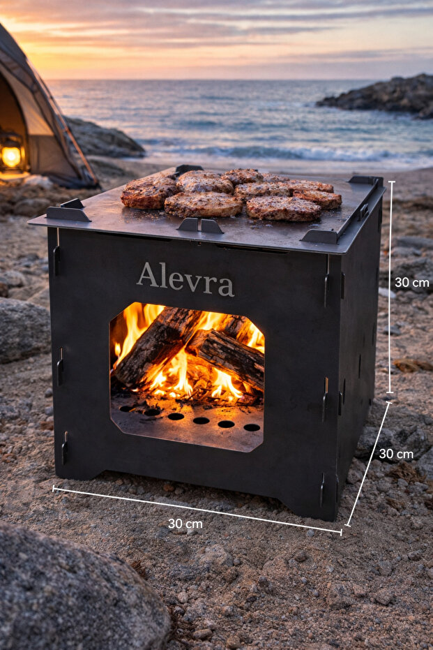 Mini kamp sobası30x30