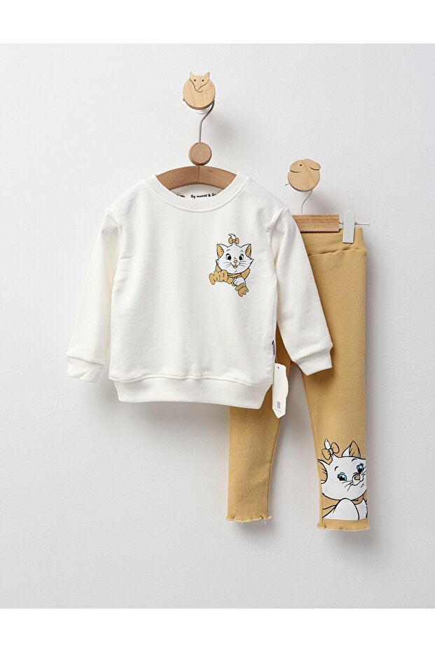 Compleu Marie Cat, crem - 2