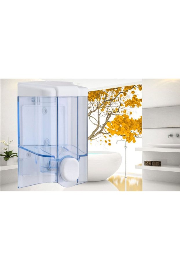Vialli Liquid Soap Dishwashing Detergent Shampoo Shower Gel Disinfectant Dispenser 500 ml