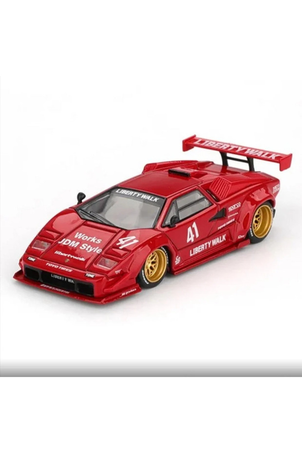 1/64 لامبورغيني كونتاك LB-Works باللون الأحمر