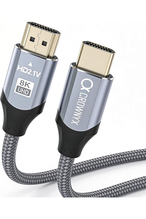 HDMI Cable 3M 8K HDMI 2.1 48Gbps, 8K@60Hz, eARC, Dynamic HDR, Switch Tv box, Projector, Dolby vision Compatible with MacBook Pro Braided Cable