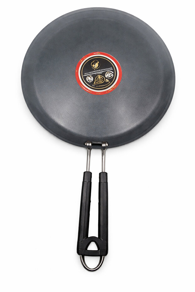 Iron Frying Pan and Dosa Tawa – 12 Inch, 10 Inch (30)