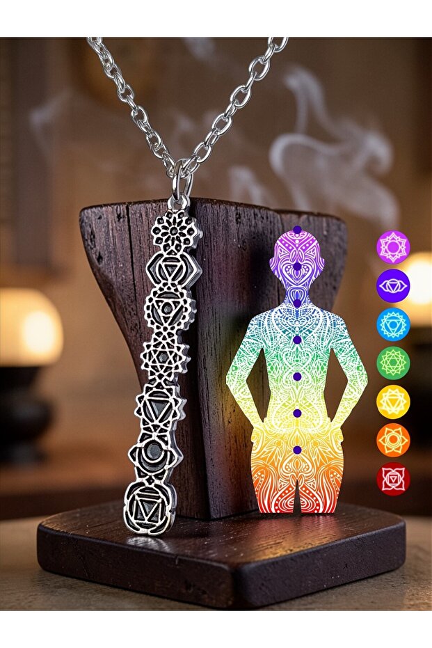 7 Chakra Necklace Yoga Meditation