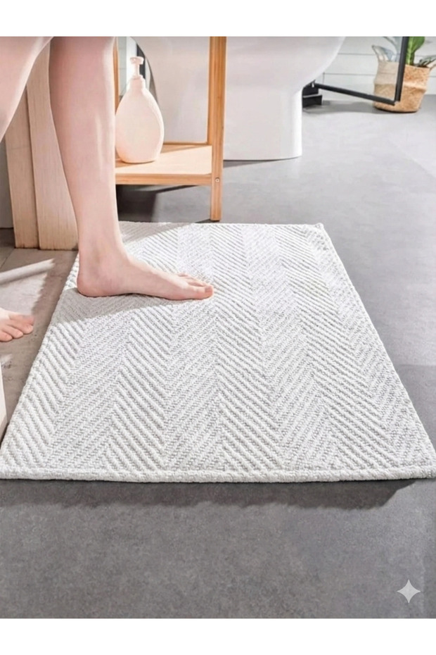 Non-Slip Base, Single 40X60 Bathroom Door Mat