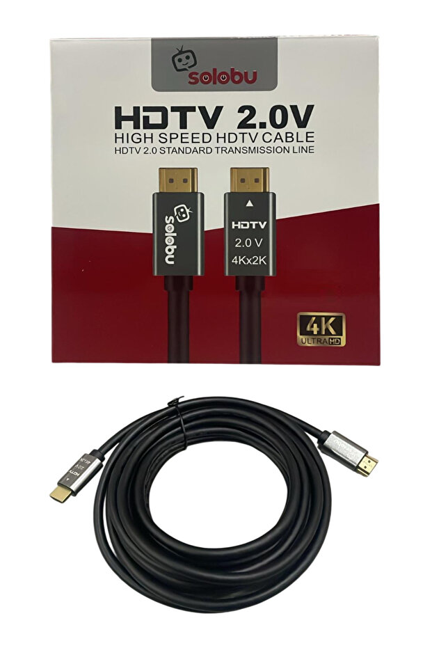 كابل HDMI 2.0V عالي السرعة بطول 20 متر بدقة 4K لتلفزيونات HDTV