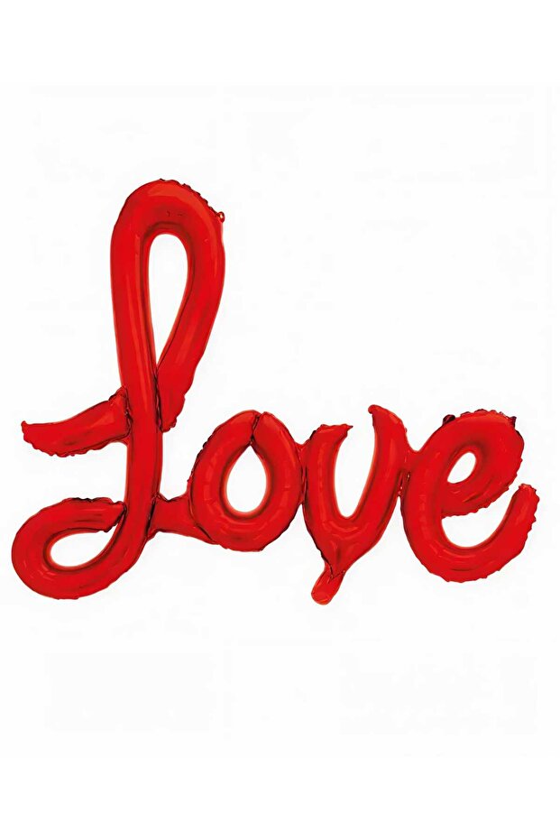 Love Written Red Helium Balloon Balloon for Lover and Special Day