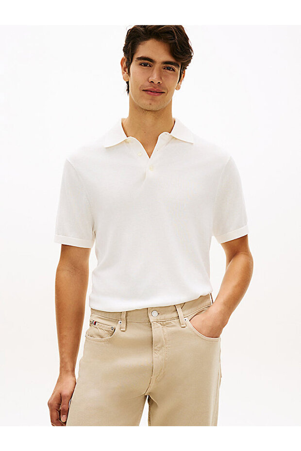 Men's Dc Cotton Lyocell Polo T-Shirt