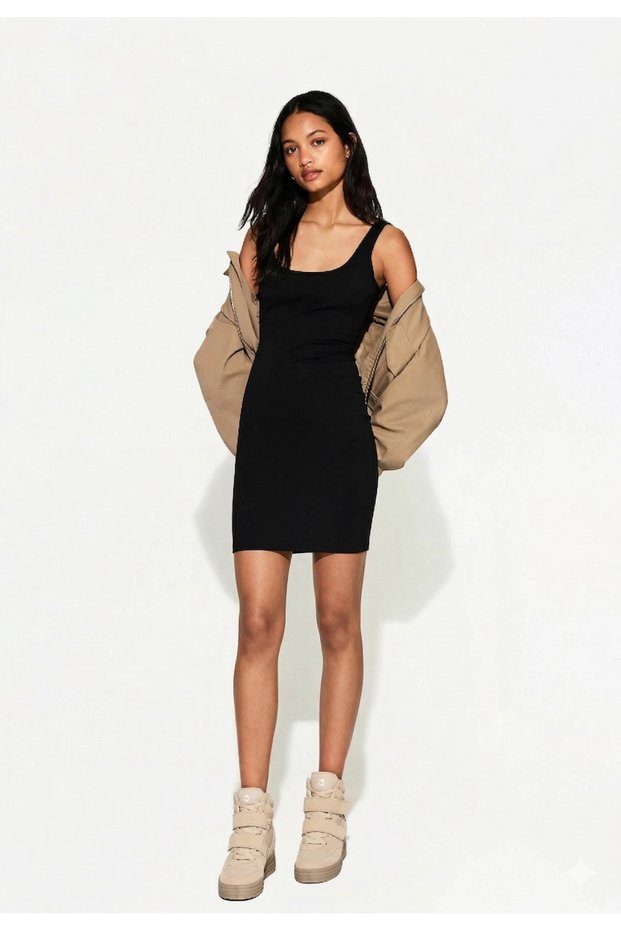 Rochie mini cu bretele