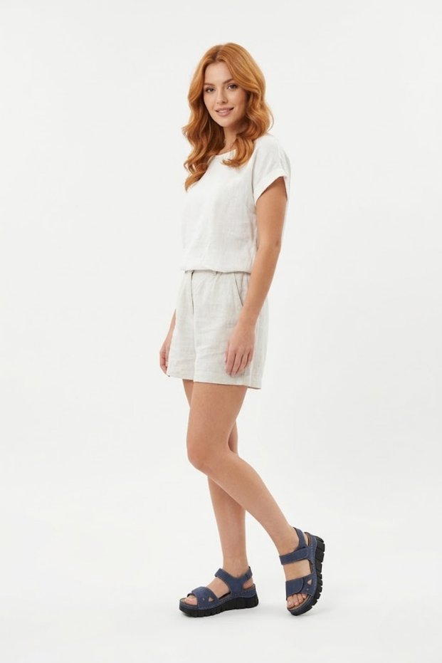 Women's Daily Sandals with Velcro Straps, Comfortable Orthopedic Sole, Thick Sole, Summer Style