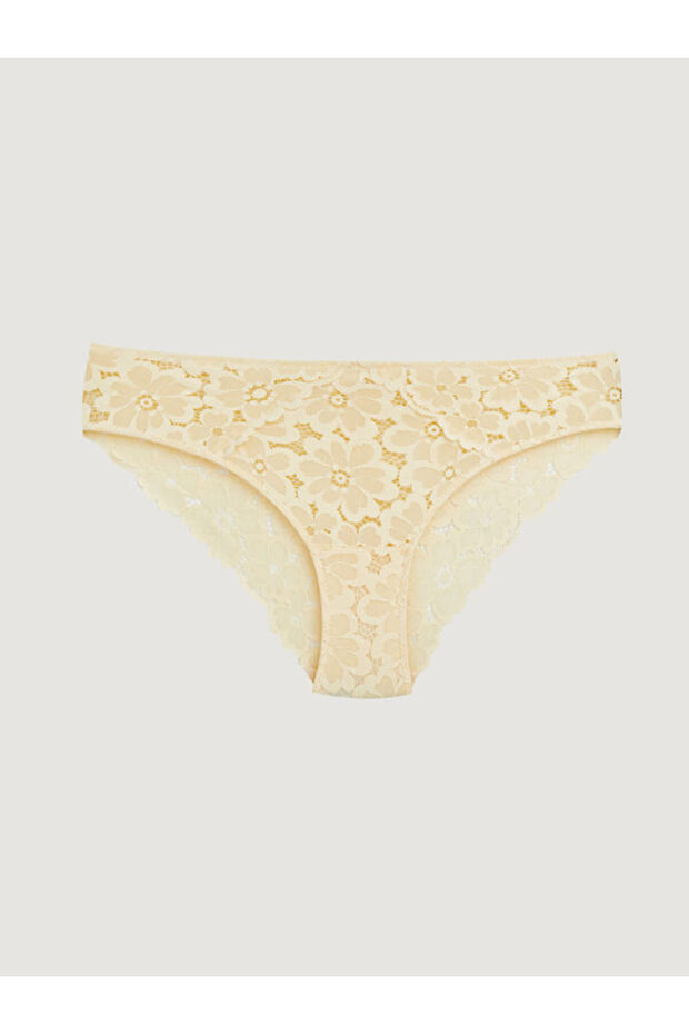 Esvab • Modern & Distinctive Floral Lace Piece Bikini Panties