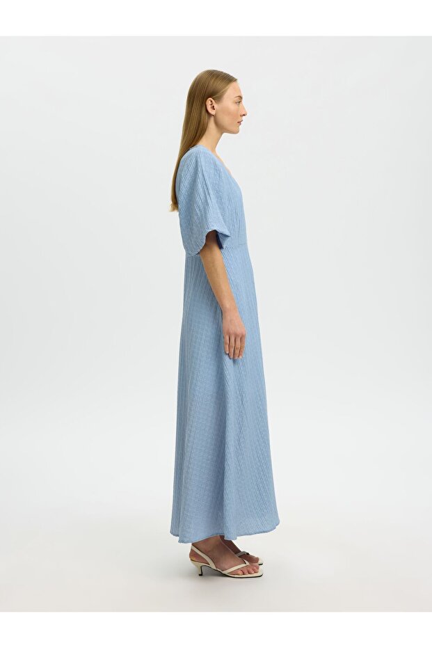 Maxikleid Strukturiertes - 6