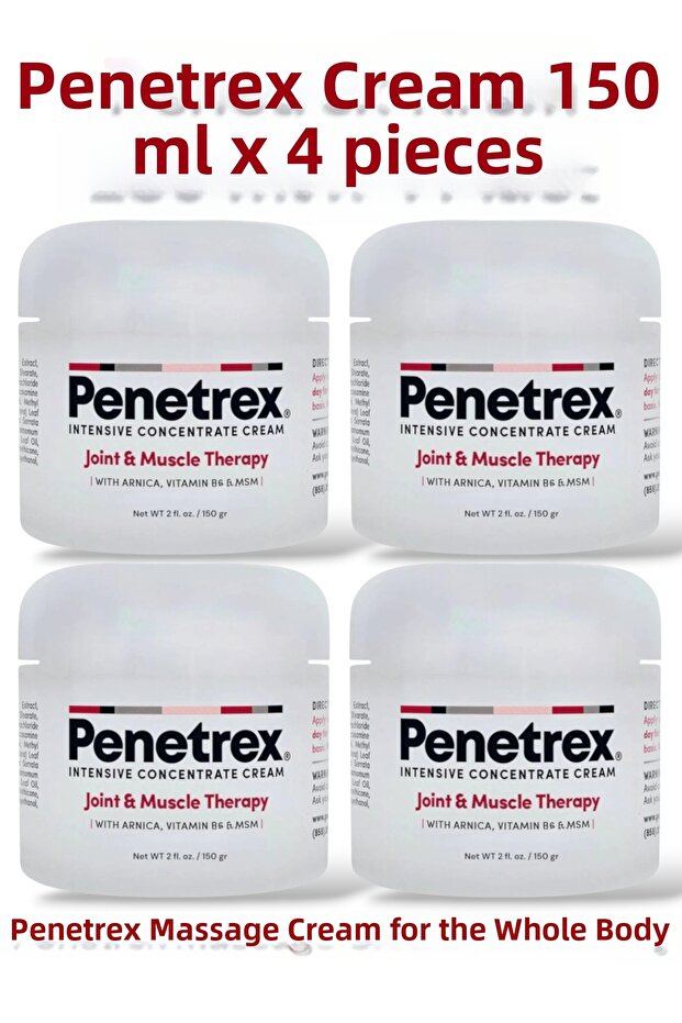Penetrex Cream 150ml 4 Pieces