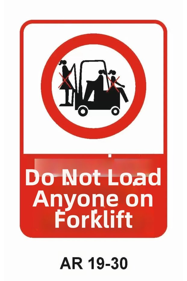 Work Safety Warning Sign 1 Piece Pvc 21 X 29cm