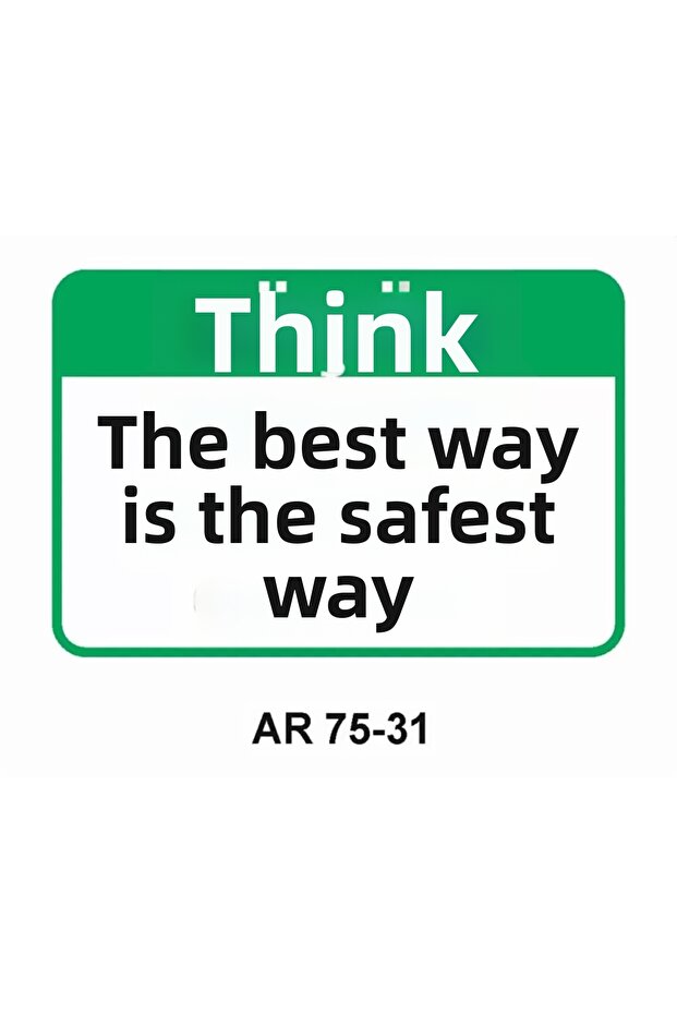 Work Safety Warning Sign 1 Piece Pvc 21 X 29cm