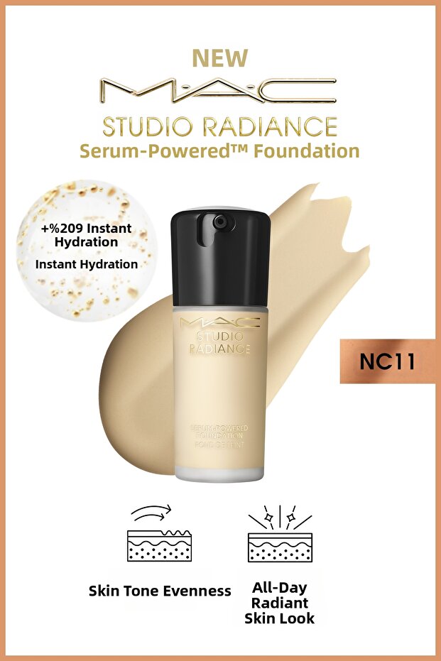 سيروم ستوديو راديانس المُعزز بالطاقة ™ كريم أساس-Nc11-30Ml-773602656608