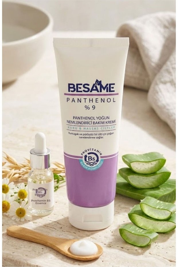 Intensive Moisturizing & Repairing Body Cream - Panthenol 9% Laser, after Waxing 200 ml Provitamin B5