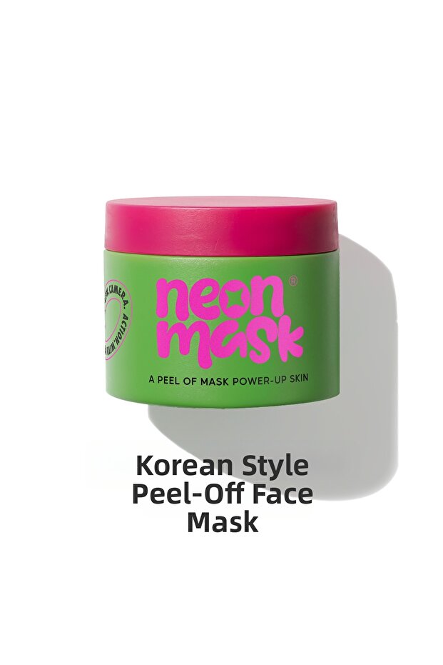 Neon Mask - Radiance, Korean Style, Anti-Aging, Pore Firming, Peel-Off Face Mask